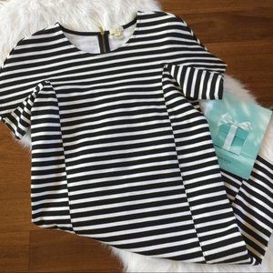 J. CREW • striped tshirt dress • size small